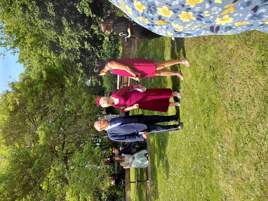 Uploaded wedding photo