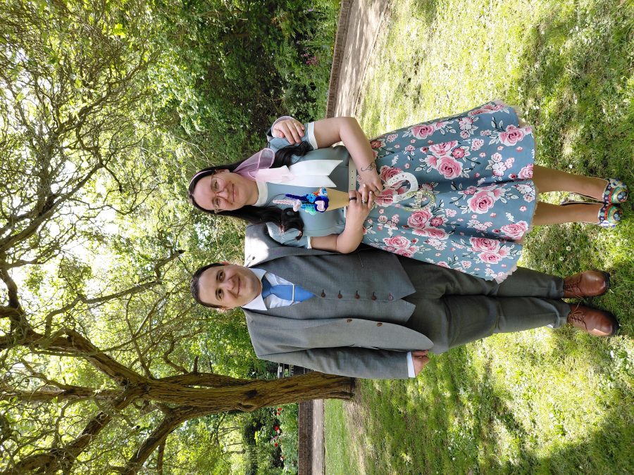 Uploaded wedding photo